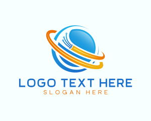 Transmission - Cable Wire Technician logo design