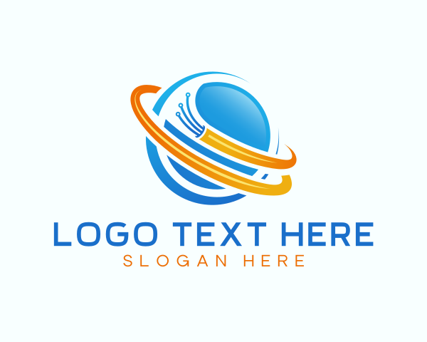 Transmission - Cable Wire Technician logo design