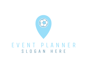 Navigator - Soccer Location Pin logo design