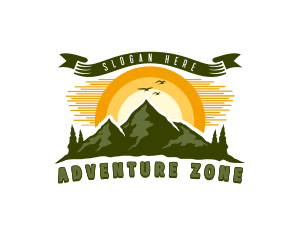 Mountain Summit Adventure logo design