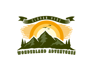 Mountain Summit Adventure logo design