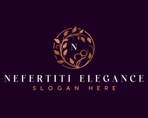 Stylish Vineyard Garden logo design