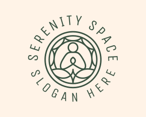 Calm - Zen Spa Health logo design
