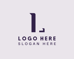 Firm Consultant Letter L logo design