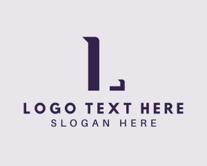 Letter L - Firm Consultant Letter L logo design