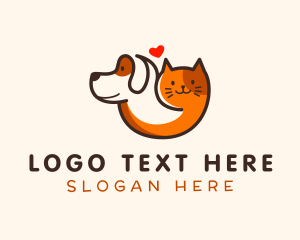 Animal - Dog Cat Veterinarian logo design