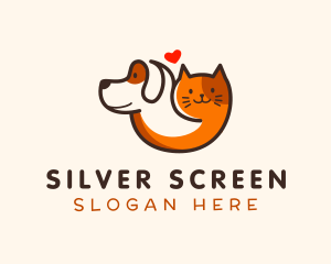 Puppy - Dog Cat Veterinarian logo design