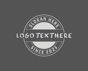 Text - Modern Circle Business logo design