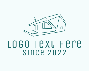 Tiny House - Green Tiny House Contractor logo design