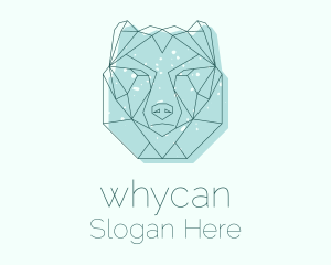 Polar Bear - Polar Bear Monoline logo design