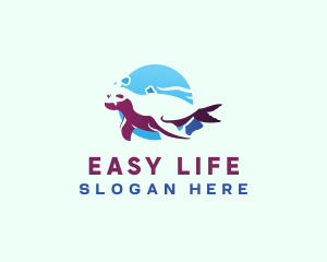 Hawaiian Marine Seal logo design