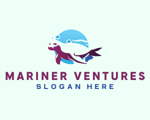 Hawaiian Marine Seal logo design