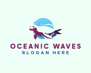 Marine Life - Hawaiian Marine Seal logo design