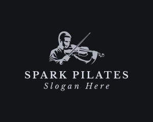 Violin Musician Instrument Logo