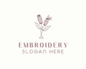 Stitching Sewing Yarn logo design