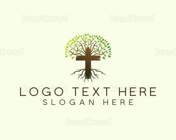Tree Crucifix Ministry Logo