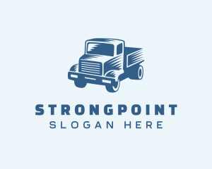 Pickup Truck Automobile Logo