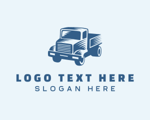 Trucker - Pickup Truck Automobile logo design