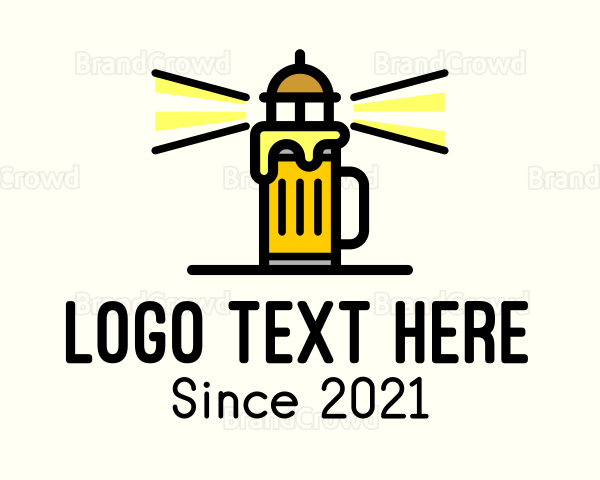 Lighthouse Beer Pub Logo
