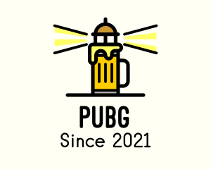 Liquor - Lighthouse Beer Pub logo design