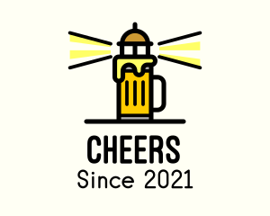 Seafarer - Lighthouse Beer Pub logo design