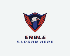 American Eagle Shield  logo design