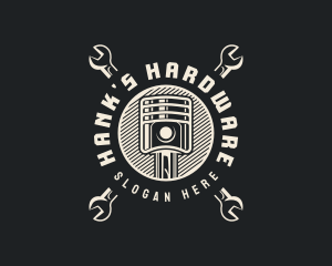 Mechanic Tools Hardware logo design