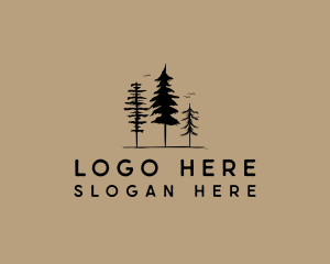 Orchard - Forest Tree Nature logo design