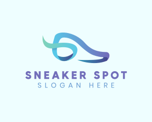 Shoe Footwear Sneaker logo design