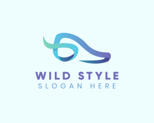 Shoe Footwear Sneaker logo design