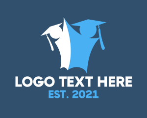 Friend - Abstract Graduating Student logo design
