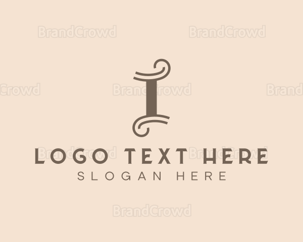 Fancy Business Letter I Logo