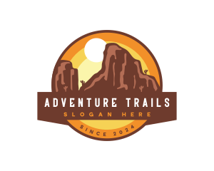 Mountain Outback Desert logo design