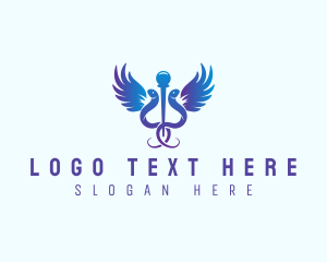 Surgeon - Caduceus Medical Healthcare logo design