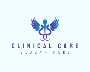  Caduceus Medical Healthcare logo design