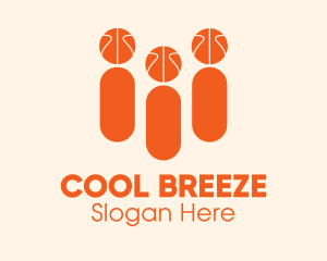 Fans - Basketball Sports Fans logo design
