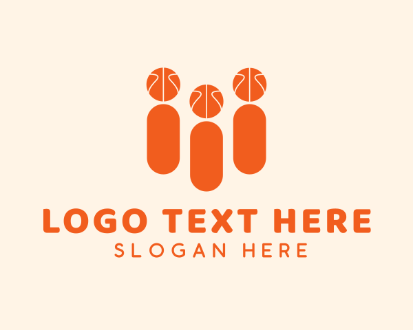 Training - Basketball Sports Fans logo design