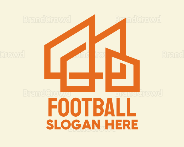 Orange Residential Architecture Logo
