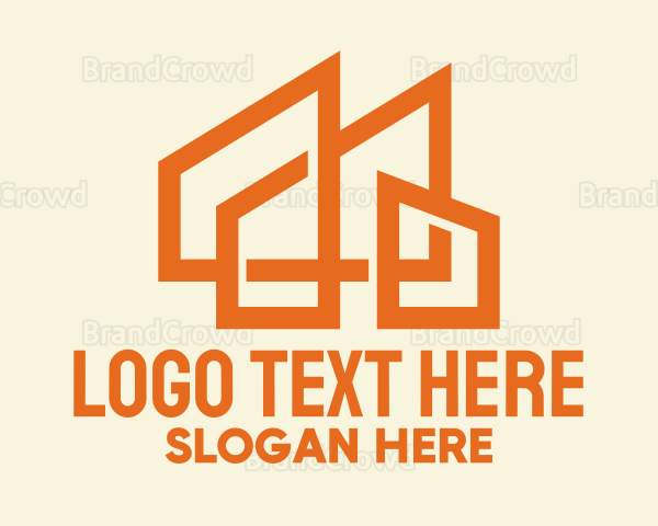 Orange Residential Architecture Logo