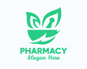 Energy Pharmacy Mortar  logo design