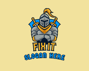 Knight Gaming Team logo design