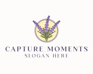 Bouquet - Lavender Flower Farm logo design