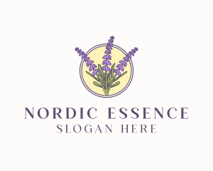 Lavender Flower Farm logo design