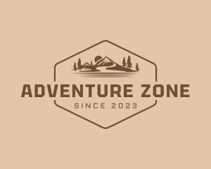 Outdoor Camping Adventure logo design