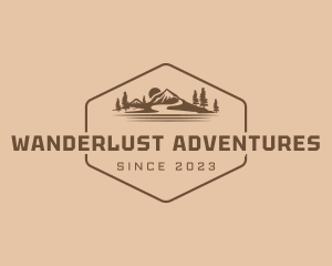Outdoor Camping Adventure logo design