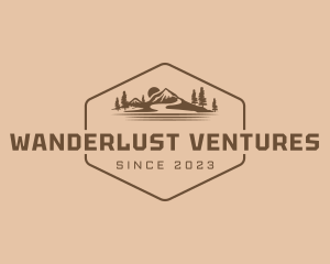 Outdoor Camping Adventure logo design