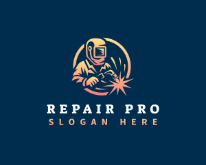 Industrial Welder Repair logo design