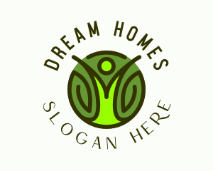 Gardener - Human Wellness Gardening logo design