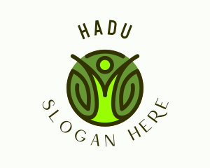 Environment - Human Wellness Gardening logo design