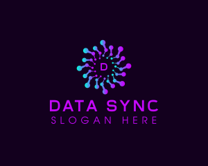 Spiral Data Tech logo design